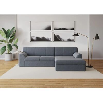 DOMO collection Topper L-Form Sofa - Modernes Grau DOMO collection Topper L-Form Sofa - Modernes Grau