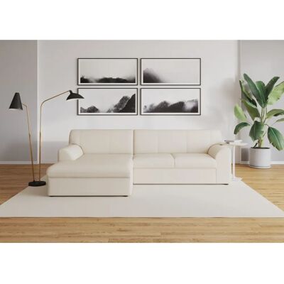 Domo Collection Topper L-Form Sofa - Modernes Beige Ecksofa Domo Collection Topper L-Form Sofa - Modernes Beige Ecksofa