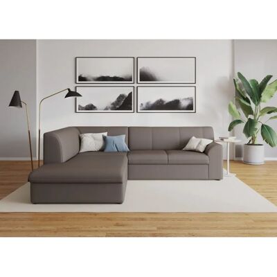 Domo Collection Topper L-Form Sofa - Ecke, Braun Domo Collection Topper L-Form Sofa - Ecke, Braun