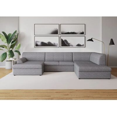 Domo Collection Topper U-Form Sofa - U-förmig, Ottomane rechts, Ohne Bettfunktion Domo Collection Topper U-Form Sofa - U-förmig, Ottomane rechts, Ohne Bettfunktion
