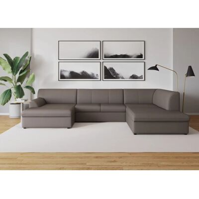 Domo Collection U-Form Sofa mit Bettfunktion - Wohnzimmermöbel Domo Collection U-Form Sofa mit Bettfunktion - Wohnzimmermöbel
