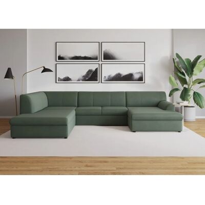 DOMO COLLECTION Topper U-Form Sofa - Mit Bettfunktion DOMO COLLECTION Topper U-Form Sofa - Mit Bettfunktion