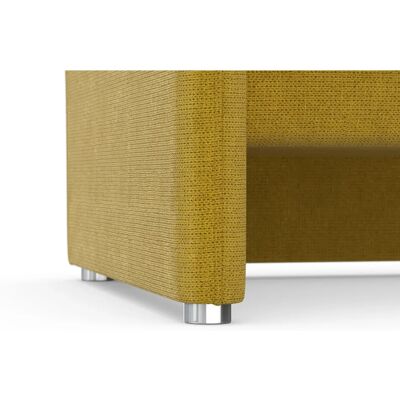 Domo Collection Pina Gelbe Couch - 3-Sitzer Modernes Design Domo Collection Pina Gelbe Couch - 3-Sitzer Modernes Design
