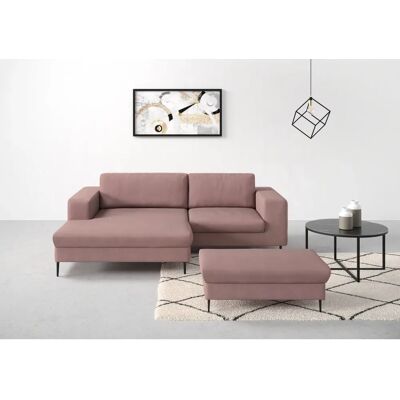 Domo Collection Modica L-Form Samtsofa - Sofas Domo Collection Modica L-Form Samtsofa - Sofas