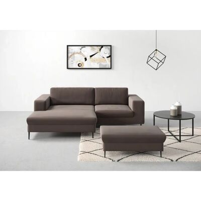 DOMO collection Modica L-Form Sofa - Modern, Samtoptik DOMO collection Modica L-Form Sofa - Modern, Samtoptik