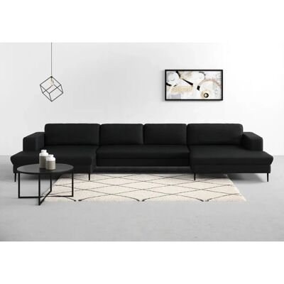 DOMO collection Modica U-Form Sofa - Modernes U-förmiges Ecksofa DOMO collection Modica U-Form Sofa - Modernes U-förmiges Ecksofa