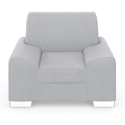 Domo Collection Anzio Sessel - Modernes Silber Domo Collection Anzio Sessel - Modernes Silber
