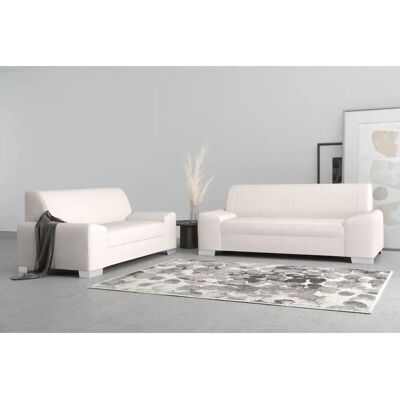 Domo Collection Anzio Sofa - Chenille, Federkern, Beige Domo Collection Anzio Sofa - Chenille, Federkern, Beige