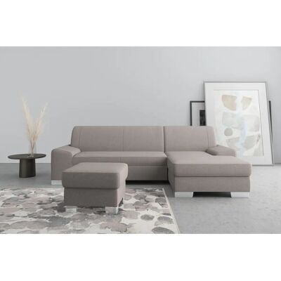 Domo Collection Anzio L-Form Sofa - L-Form-Faux-Leder-Sofa Domo Collection Anzio L-Form Sofa - L-Form-Faux-Leder-Sofa