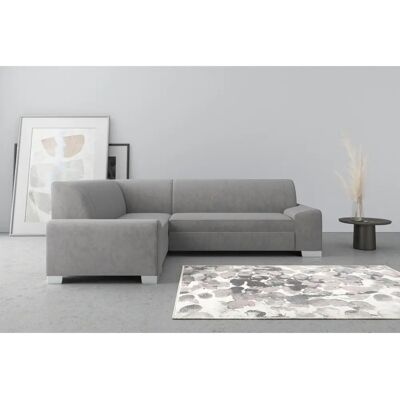 DOMO collection Anzio L-Form Velvetsofa - Sofa DOMO collection Anzio L-Form Velvetsofa - Sofa