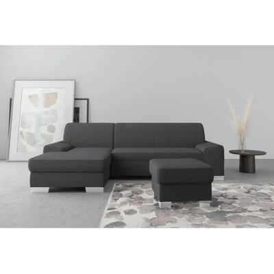 Domo Collection Anzio L-Form Sofa - Grau Domo Collection Anzio L-Form Sofa - Grau