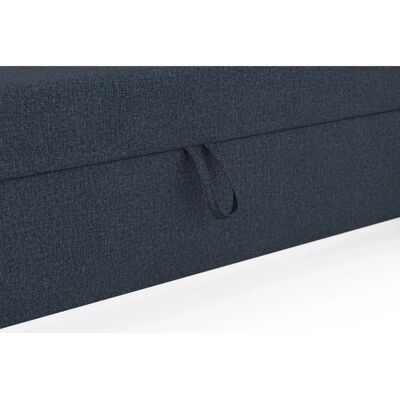 Domo Collection Mona L-Form Sofa - Modern, Blau, 297x173x80 cm Domo Collection Mona L-Form Sofa - Modern, Blau, 297x173x80 cm