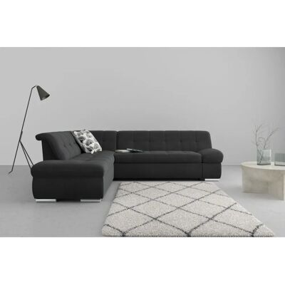 Domo Collection Mona L-Form Samtsofa - Sofa Domo Collection Mona L-Form Samtsofa - Sofa