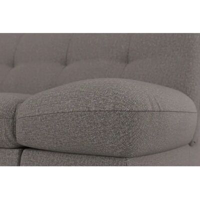 DOMO COLLECTION Mona L-Form Sofa - L-Form, Braun DOMO COLLECTION Mona L-Form Sofa - L-Form, Braun