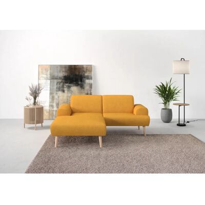 Andasu202fNordic Interior Swift L-Form Sofa - Recamiere links - Gelb Andasu202fNordic Interior Swift L-Form Sofa - Recamiere links - Gelb