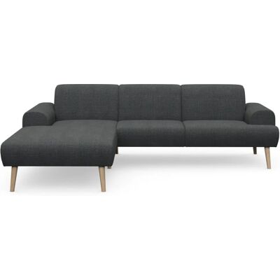 Andas Swift L-Form Ecksofa - Grau, Struktur Andas Swift L-Form Ecksofa - Grau, Struktur