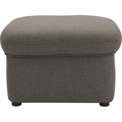 Domo Collection Faenza Hocker - Hocker, Stoff, Grau Domo Collection Faenza Hocker - Hocker, Stoff, Grau