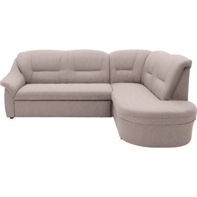 DOMO COLLECTION Faenza L-Form Sofa - Schlafsofa mit Ottomane rechts DOMO COLLECTION Faenza L-Form Sofa - Schlafsofa mit Ottomane rechts