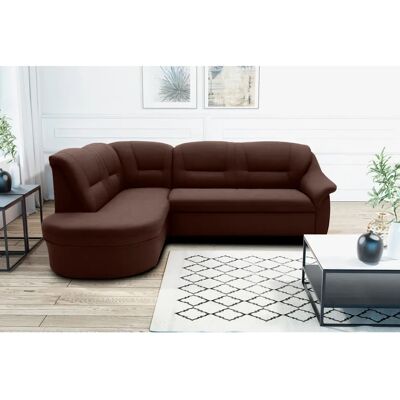 DOMO COLLECTION Faenza L-Form Ecksofa - Mikrofaser, Bettfunktion DOMO COLLECTION Faenza L-Form Ecksofa - Mikrofaser, Bettfunktion