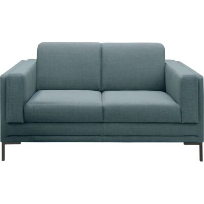 WOLFGANG JOOP Looks VII Petrol Blau 2-Sitzer Sofa - Sofa WOLFGANG JOOP Looks VII Petrol Blau 2-Sitzer Sofa - Sofa
