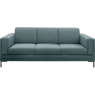 WOLFGANG JOOP 3-Sitzer Sofa - Strukturierter Petrol - Edles Design WOLFGANG JOOP 3-Sitzer Sofa - Strukturierter Petrol - Edles Design
