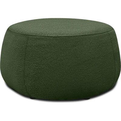 DOMO COLLECTION Modell 800012 - Runde Flausch Polyester Hocker DOMO COLLECTION Modell 800012 - Runde Flausch Polyester Hocker