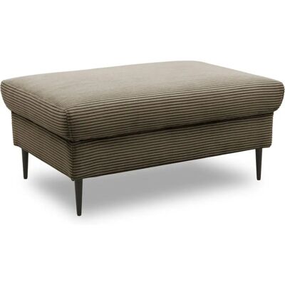 Domo Collection Modica Hocker - Moderner Stoffhocker in Braun Domo Collection Modica Hocker - Moderner Stoffhocker in Braun