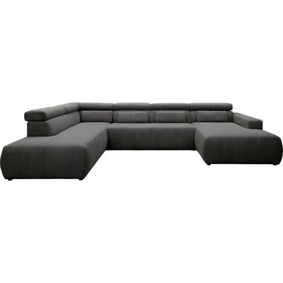 Domo Collection Brandon Sofa - Verstellbare Kopfstützen - Modernes Design Domo Collection Brandon Sofa - Verstellbare Kopfstützen - Modernes Design