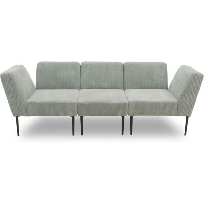 Domo Collection Modular Ecksofa Element - Grau Domo Collection Modular Ecksofa Element - Grau