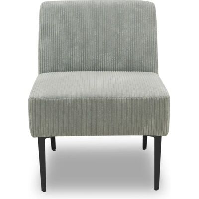 DOMO collection 700010 Sessel - Grau, 58x78x83cm, Polyester DOMO collection 700010 Sessel - Grau, 58x78x83cm, Polyester