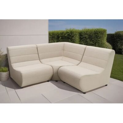Domo collection Soleil taupe Wetterfester Gartenecksofa Domo collection Soleil taupe Wetterfester Gartenecksofa