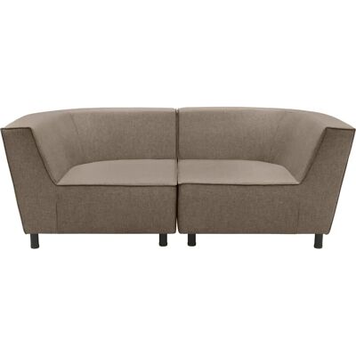 Domo collection Sonna - Modulares braunes Sofa Domo collection Sonna - Modulares braunes Sofa