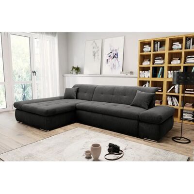 Domo Collection Moric Luxus - L-förmiges Grau-Sofa - 300x172x80 cm Domo Collection Moric Luxus - L-förmiges Grau-Sofa - 300x172x80 cm