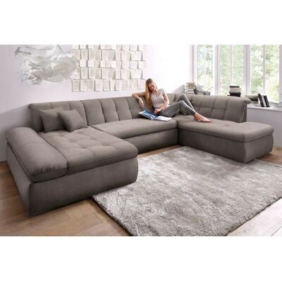 Domo Collection Moric Luxus Modularsofa - 353cm x 80cm x 216cm Domo Collection Moric Luxus Modularsofa - 353cm x 80cm x 216cm