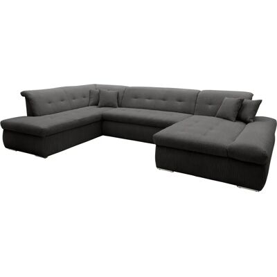 Domo Collection Moric U-Form Sofa - Modernes Stoffdesign Domo Collection Moric U-Form Sofa - Modernes Stoffdesign