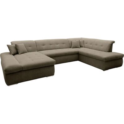 Domo Collection Moric U-Form Couch - Wohnzimmersofa Domo Collection Moric U-Form Couch - Wohnzimmersofa