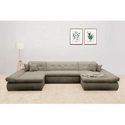 Domo Collection Moric modulare Couch - 4-Sitzer, Braun Domo Collection Moric modulare Couch - 4-Sitzer, Braun