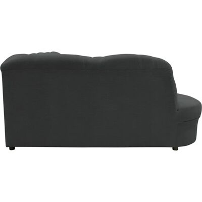 DOMO collection Flores U-Form Microfaser Grau DOMO collection Flores U-Form Microfaser Grau