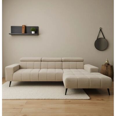 DOMO collection Trento L-Form - Modernes Ecksofa mit Kopfteilverstellung DOMO collection Trento L-Form - Modernes Ecksofa mit Kopfteilverstellung