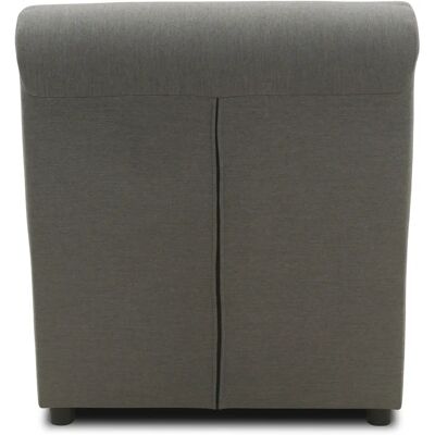DOMO Collection Recamiere Sunbrella - Anthrazit - 73 × 85 × 169 cm - Sunbrella-Stoff - Chaise lounge DOMO Collection Recamiere Sunbrella - Anthrazit - 73 × 85 × 169 cm - Sunbrella-Stoff - Chaise lounge