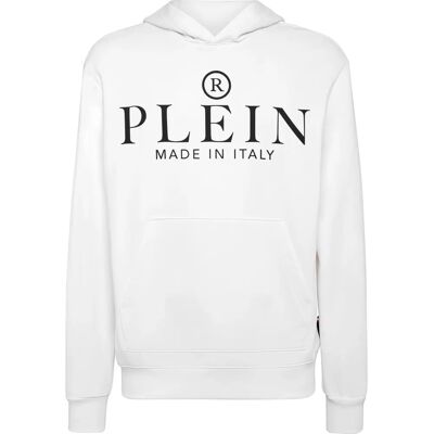Philipp Plein Hoodie Sweatshirt White - Sweatshirt Philipp Plein Hoodie Sweatshirt White - Sweatshirt