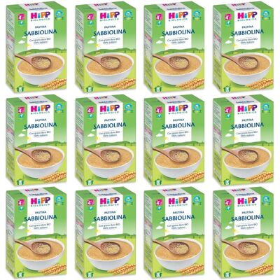 Hipp Pastina Sabbiolina - 3x320 g - Céréales pour bébé - Publicité Hipp Pastina Sabbiolina - 3x320 g - Céréales pour bébé - Publicité
