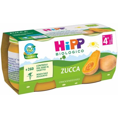 Cibo biologico per bambini alla zucca - Dai 4 mesi Cibo biologico per bambini alla zucca - Dai 4 mesi