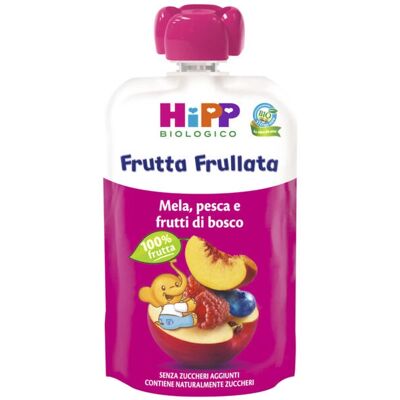 Purea di Frutta Biologica HiPP - Cibo per Bebè 90g Purea di Frutta Biologica HiPP - Cibo per Bebè 90g