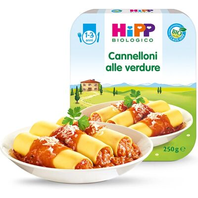 HiPP Cannelloni di Verdure Biologici - Cibo per bambini HiPP Cannelloni di Verdure Biologici - Cibo per bambini