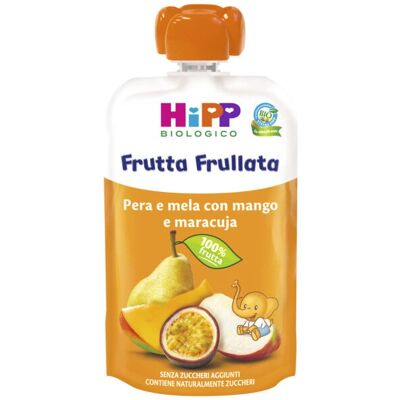 Hipp Cibo Frutta per Bebè - Pera Mela Mango Maracuja Bio Hipp Cibo Frutta per Bebè - Pera Mela Mango Maracuja Bio
