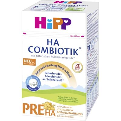 HiPP Babynahrung - Hydrolysiertes Protein - DHA - Ab Geburt HiPP Babynahrung - Hydrolysiertes Protein - DHA - Ab Geburt