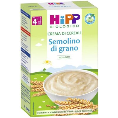 Hipp Bio Muesli per Bebè - Semolino di Grano - Dalla Quarta Mese Hipp Bio Muesli per Bebè - Semolino di Grano - Dalla Quarta Mese
