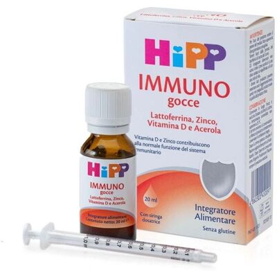 Hipp Italia Hipp Gocce Immuno - Supporto immunitario per bambini Hipp Italia Hipp Gocce Immuno - Supporto immunitario per bambini