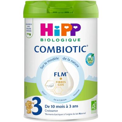 Hipp Combiotic 3 - 800g - Publicité Hipp Combiotic 3 - 800g - Publicité